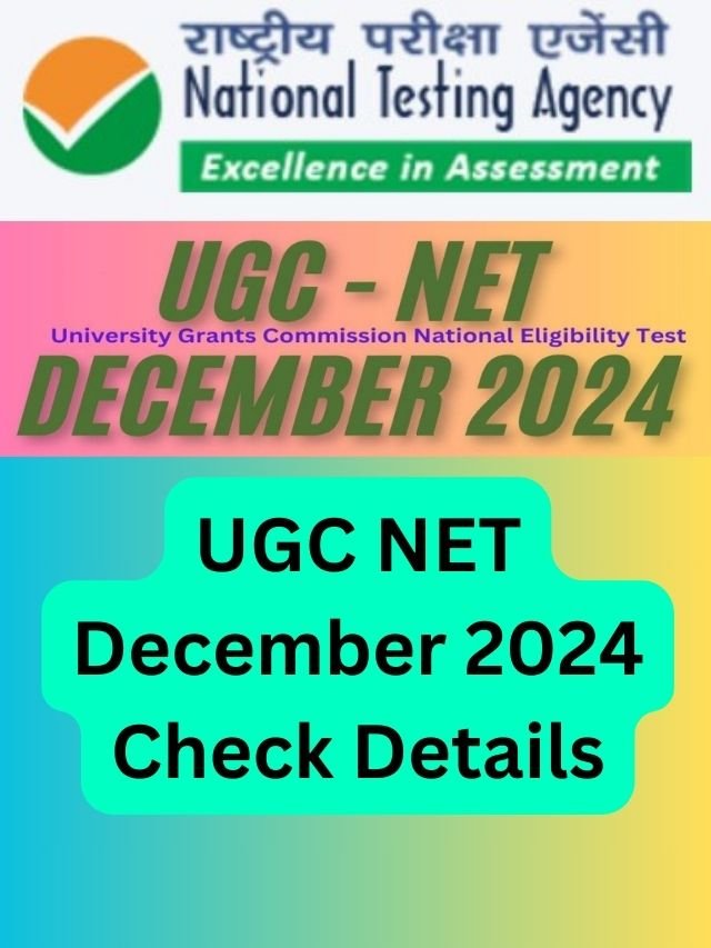 UGC NET December 2024 Notification Check Details