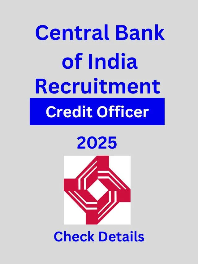 Central Bank Credit Officer Recruitment 2025 Apply Now