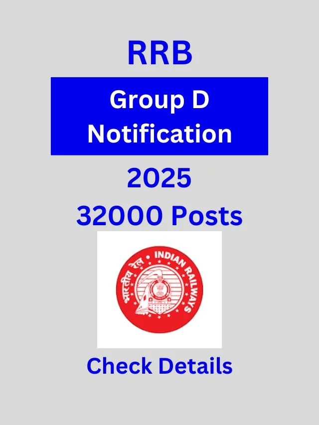 RRB Recruitment 2025 Group D Registration for 32000 Posts